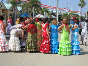 Flamenco dress pictures