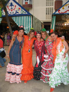 Early evening at the Feria
