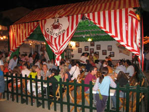 Enjoying the feria