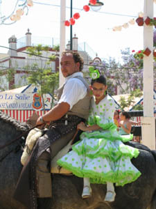 Feria and horses in SAnlucar