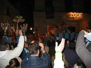 Awaiting more sweets from the three kings