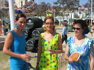 Colourful dresses