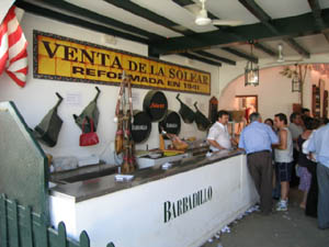 Caseta bar in Sanlucar